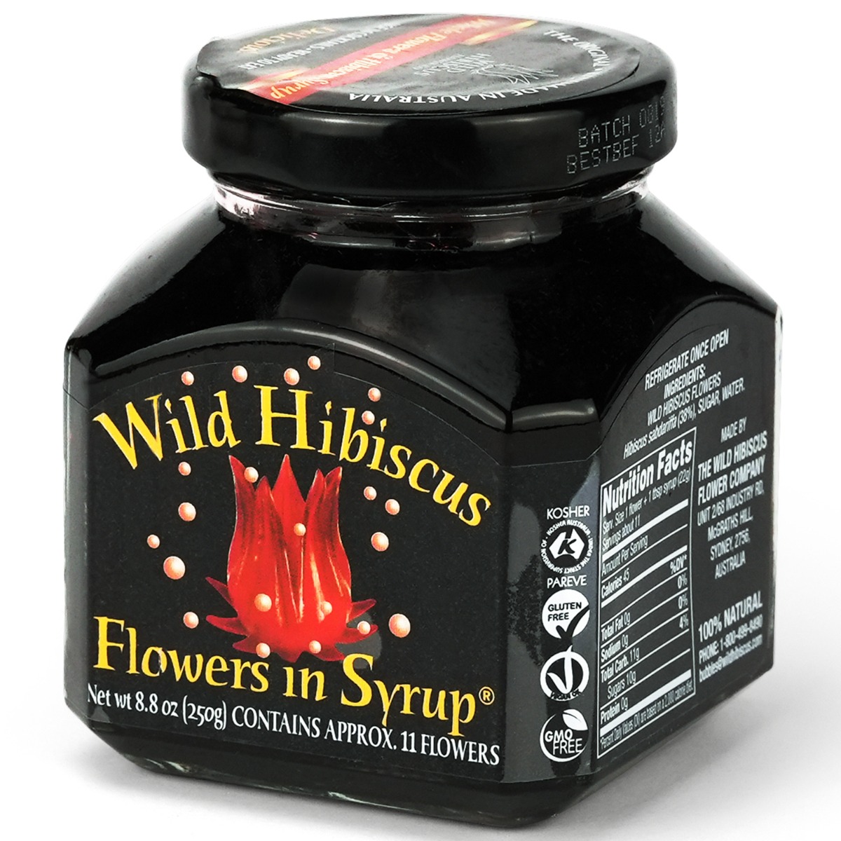 Sirop de Hibiscus 0,7L pour Bubble Tea