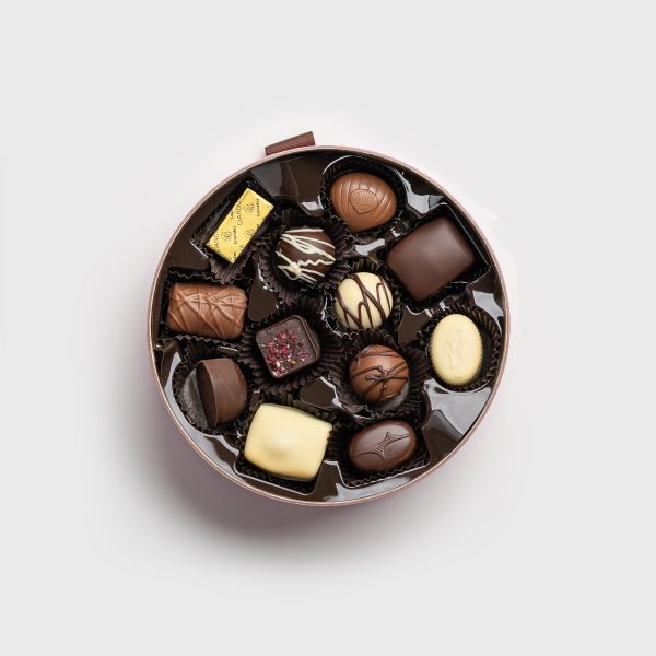 Leonidas Assorted Chocolate Round Gift Box