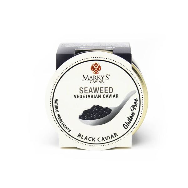 Marky's - Seaweed Vegetarian Caviar - 015408 4 oz (113 g) Jar - Front (Cropped)