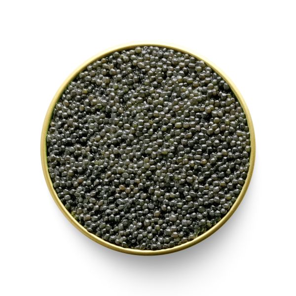 Marky's - American Paddlefish Caviar 0108xx - Open tin