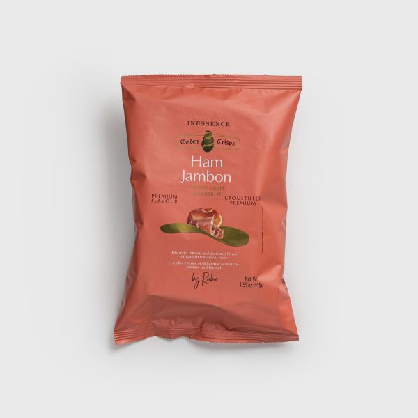 Rubio Snacks - Inessence Iberian Ham Potato Chips - 061523 1.6 oz (45 g) - Bag, Front
