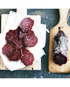 Tipsy Cow Dry Beef & Brandy Salami